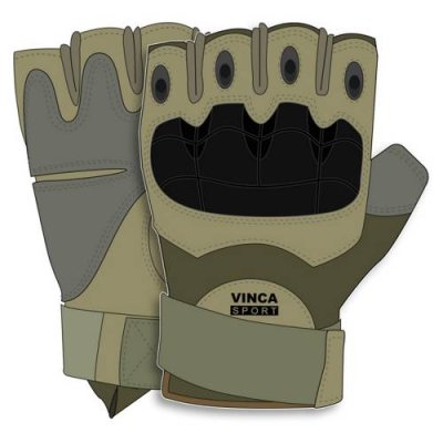 Велоперчатки VINCA SPORT Army, зелёные, VG 922 Army (L) (Размер: XXL, Цвет: зеленые) / Велоперчатки | Спорт и отдых | V4.Ru: Маркетплейс