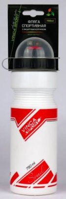 Фляга велосипедная Vinca Sport VSB 21, с защитой от пыли, 750 мл, индивидуальная упаковка, белый/красный, VSB 21 red / Фляги и Флягодержатели | Спорт и отдых | V4.Ru: Маркетплейс