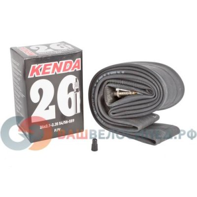 Камера велосипедная KENDA 26", ниппель спорт, широкая, 2,125-2,35, 5-511258 / Камеры для велосипеда | Спорт и отдых | V4.Ru: Маркетплейс