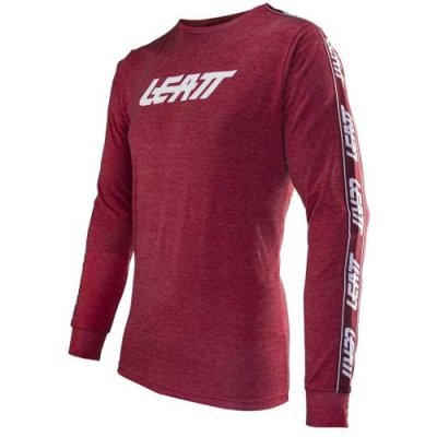 Толстовка Leatt Premium Long Shirt, Ruby, 2024, 5024400432 (Размер: M, Цвет: Ruby) / Толстовки | Спорт и отдых | V4.Ru: Маркетплейс