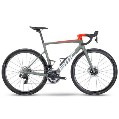 Велосипед шоссейный BMC Teammachine SLR01 ONE Dura Ace Di2 Disc Cosmic SL 32, 28", 2022, SLR01DADISCGray (Размер: 54, Рост: 180-184 см, Цвет: Серый/белый/красный) / Шоссейные | Спорт и отдых | V4.Ru: Маркетплейс