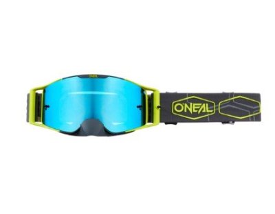 Маска O'Neal B-30 Goggle HEXX V.22 gray/neon yellow - radium blue, 6032-200 / Веломаски | Спорт и отдых | V4.Ru: Маркетплейс