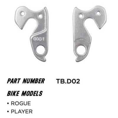 Держатель влосипедный петух Titan Racing TB.D02 Rogue Models, 9010000000020 / Петухи и сменные дропауты | Спорт и отдых | V4.Ru: Маркетплейс