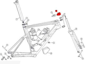 Крышка рулевой колонки BMC Timemachine Road 01 Topcone High, 301705 / Верхняя часть | Спорт и отдых | V4.Ru: Маркетплейс