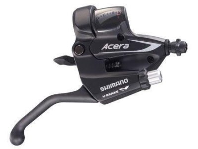 Переключатель SHIMANO ACERA ASTM360L (шифтер+тормозная ручка), 3 скорорости. левая, черная, 2-8103 / Манетки и Шифтеры | Спорт и отдых | V4.Ru: Маркетплейс