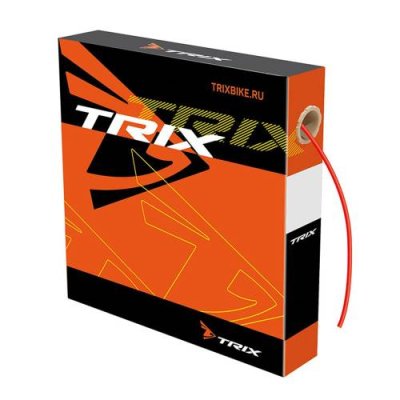 Рубашка троса тормоза TRIX ,ø 5 мм, красная, коробка 50м, BCVTX203GRD / Тросики и Рубашки | Спорт и отдых | V4.Ru: Маркетплейс