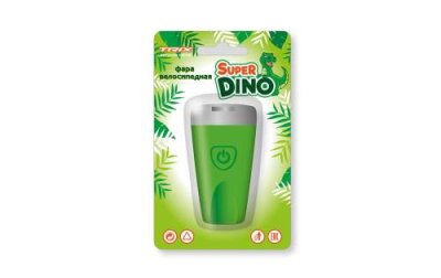 Велофара TRIX Super Dino, детская, передняя, 1 супер яркий белый диод, линза,3 режима, силикон, зеленая, LHTX378FCSD / Фары и фонари для велосипеда | Спорт и отдых | V4.Ru: Маркетплейс