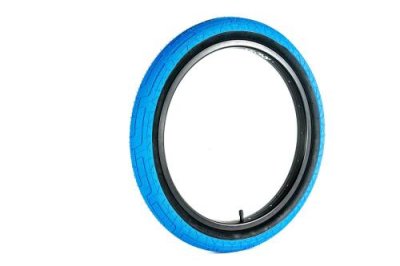 Велопокрышка COLONY, 20 x 2.2", Grip Lock Tyre - Steel Bead, цвет Blue Tread/Black Wall, 03-002102 / Велопокрышки | Спорт и отдых | V4.Ru: Маркетплейс