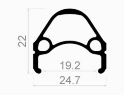 Обод Rodi 26" 559X19 FREEWAY, 36H, черный, 3019M36PH0 / Обода | Спорт и отдых | V4.Ru: Маркетплейс