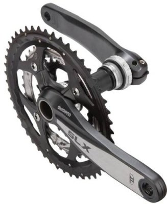 Шатуны велосипедные Shimano SLX FC-M660, 48x36x26T, 175мм, Hollowtech2, с кареткой, чёрно-серебристые, 580094 / Шатуны и запчасти к ним | Спорт и отдых | V4.Ru: Маркетплейс