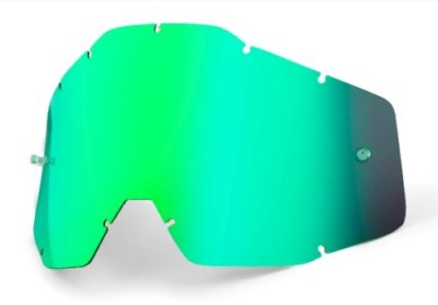 Линза подростковая 100% Accuri/Strata JR Anti-Fog Green Mirror, 51003-005-02 / Веломаски | Спорт и отдых | V4.Ru: Маркетплейс