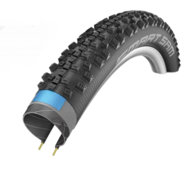 Велопокрышка Schwalbe SMART SAM 29"x2.60 (65-622), DD, Performance, RaceGuard, Folding, ADDIX, 67EPI, черный, 11654096 / Велопокрышки | Спорт и отдых | V4.Ru: Маркетплейс