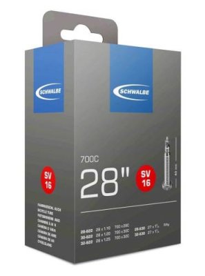 Камера велосипедная Schwalbe SV16, 28"/27"х1.10-1.25, 28/32-622/630, Presta 40mm, 10431343 / Камеры для велосипеда | Спорт и отдых | V4.Ru: Маркетплейс