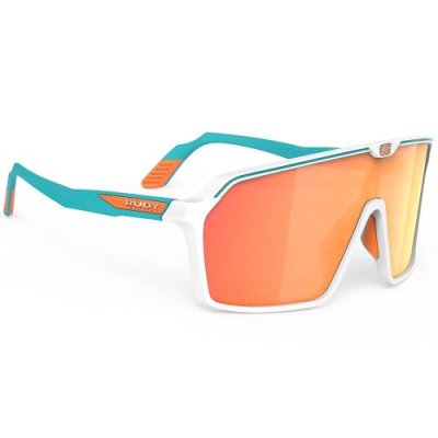 Велоочки Rudy Project, SPINSHIELD White/Emerald Matte - Multilaser Orange, SP724058-0003 / Велоочки | Спорт и отдых | V4.Ru: Маркетплейс