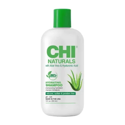 CHI Шампунь увлажняющий с алоэ вера и гиалуроновой кислотой / CHI NATURALS HYDRATING SHAMPOO 355 мл / Шампуни | Товары для красоты | V4.Ru: Маркетплейс