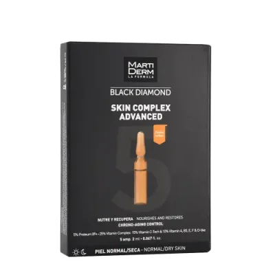 MARTIDERM Ампулы для лица Скин комплекс / Black Diamond Advanced 5 х 2 мл / Сыворотки | Товары для красоты | V4.Ru: Маркетплейс