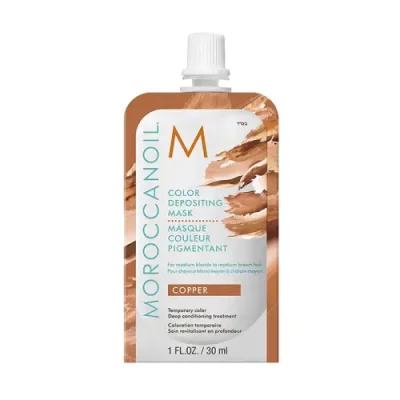 MOROCCANOIL Маска тонирующая для волос, медный / COLOR DEPOSITING MASK COPPER 30 мл / Маски | Товары для красоты | V4.Ru: Маркетплейс