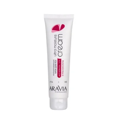 ARAVIA Крем ультраувлажняющий для ног с мочевиной 15% и PHA-кислотами / Ultra Moisture Cream 100 мл / Кремы | Товары для красоты | V4.Ru: Маркетплейс