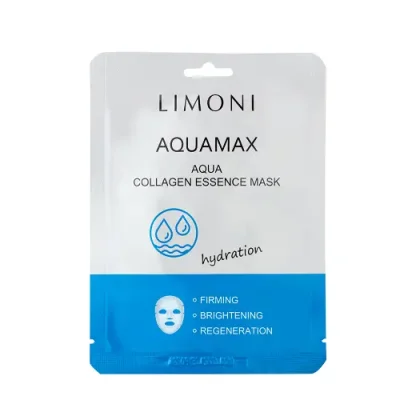 LIMONI Маска для лица увлажняющая с морской водой и коллагеном / Aqua Collagen Essence Mask 23 гр / Маски | Товары для красоты | V4.Ru: Маркетплейс