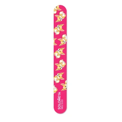 SOLOMEYA Пилка для ногтей 180/220 / Corgi Nail File 1 шт / Пилки | Товары для красоты | V4.Ru: Маркетплейс