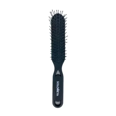 SOLOMEYA Расческа для распутывания волос, черная / Detangler Hairbrush for Wet & Dry Hair Black Aesthetic / Расчески | Товары для красоты | V4.Ru: Маркетплейс