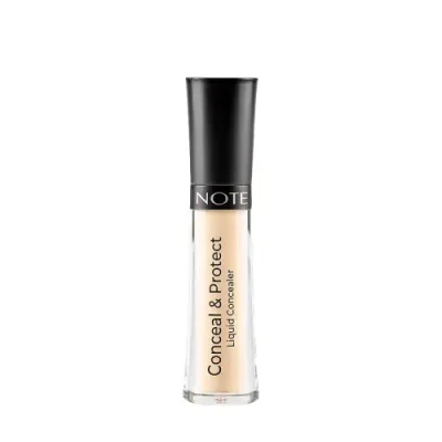 NOTE COSMETICS Консилер жидкий маскирующий защитный 01 / CONCEAL & PROTECT LIQUID CONCEALER 4,5 мл / Корректоры | Товары для красоты | V4.Ru: Маркетплейс