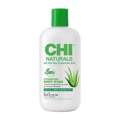 CHI Гель увлажняющий для тела с алоэ вера и гиалуроновой кислотой / CHI NATURALS HYDRATING BODY WASH 355 мл / Гели | Товары для красоты | V4.Ru: Маркетплейс