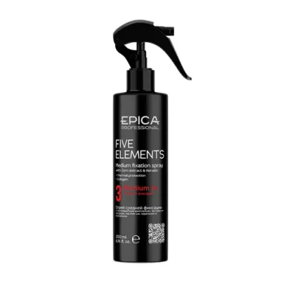 EPICA PROFESSIONAL Спрей для волос средней фиксации с термозащитным комплексом / Styling Five Elements 200 мл / Спреи | Товары для красоты | V4.Ru: Маркетплейс