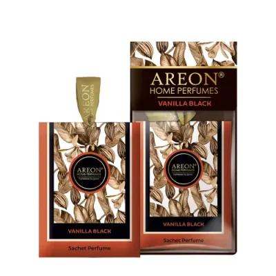 AREON Саше ароматическое, чёрная ваниль / HOME PERFUMES SACHET PREMIUM Vanilla Black 23 гр / Ароматы для дома | Товары для красоты | V4.Ru: Маркетплейс