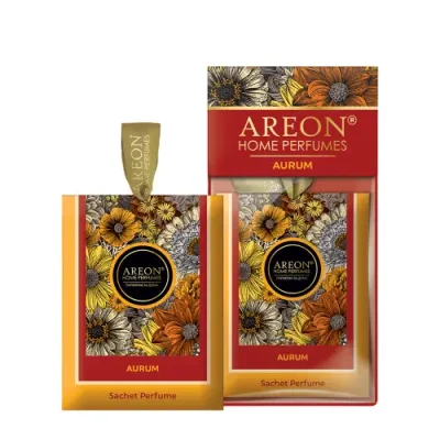 AREON Саше ароматическое, золото / HOME PERFUMES SACHET PREMIUM Aurum 23 гр / Ароматы для дома | Товары для красоты | V4.Ru: Маркетплейс