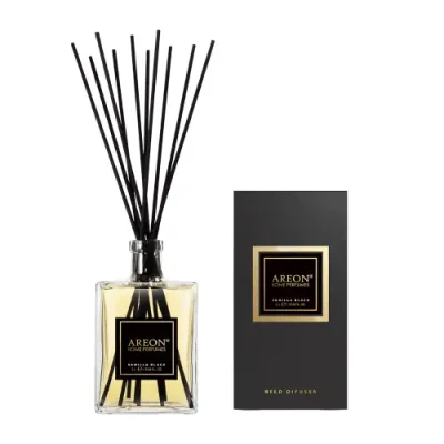 AREON Диффузор ароматический, чёрная ваниль / HOME PERFUMES Vanilla Black 1000 мл / Ароматы для дома | Товары для красоты | V4.Ru: Маркетплейс