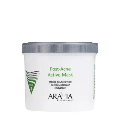 ARAVIA Маска альгинатная рассасывающая с бадягой / Post-Acne Active Mask 550 мл / Маски | Товары для красоты | V4.Ru: Маркетплейс