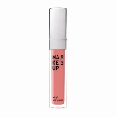 MAKE UP FACTORY Блеск для губ, 10 нежный фламинго / Vinyl Lip Gloss 7,5 мл / Блески | Товары для красоты | V4.Ru: Маркетплейс