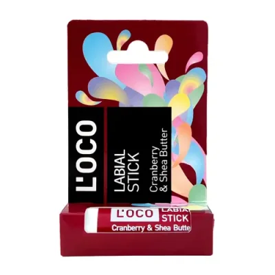 L’OCO Бальзам для губ, клюква&масло ши / L’OCO LABIAL STICK 5,1 гр / Бальзамы | Товары для красоты | V4.Ru: Маркетплейс