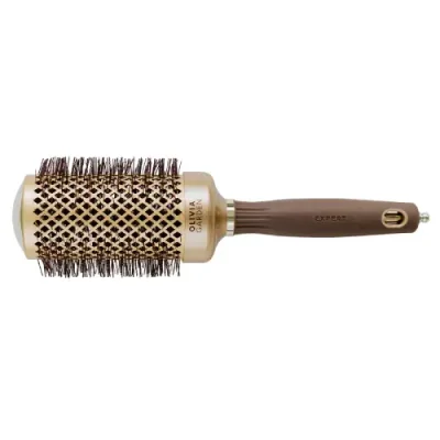 OLIVIA GARDEN Термобрашинг OG Expert Blowout Shine Wavy Bristles Gold&Brown 55 мм / Термобрашинги | Товары для красоты | V4.Ru: Маркетплейс