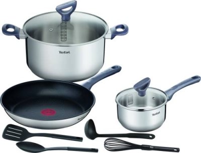 Набор посуды Tefal Daily Cook 9 предметов G713S974 / Посуда | Бытовая техника | V4.Ru: Маркетплейс