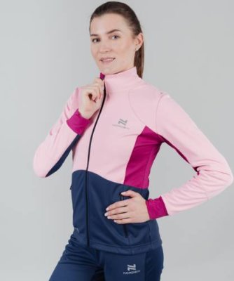 Тренировочная куртка Nordski Pro Candy Pink/Blue W / Спортивные | Спорт и отдых | V4.Ru: Маркетплейс