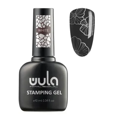 WULA NAILSOUL Гель-лак для стемпинга, белый / Stamping gel 10 мл / Гель-лаки | Товары для красоты | V4.Ru: Маркетплейс