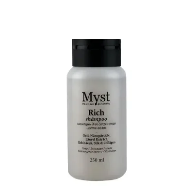 MYST Шампунь для сохранения цвета волос / Rich Shampoo 250 мл / Шампуни | Товары для красоты | V4.Ru: Маркетплейс