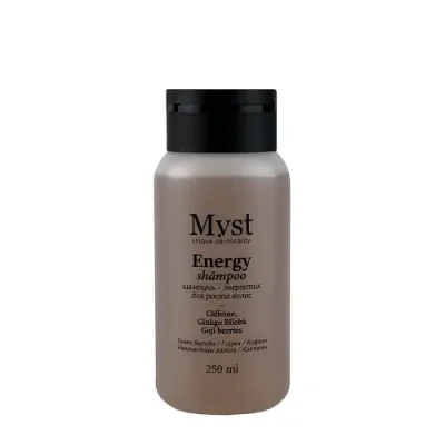 MYST Шампунь-энергетик для роста волос / Energy Shampoo 250 мл / Шампуни | Товары для красоты | V4.Ru: Маркетплейс