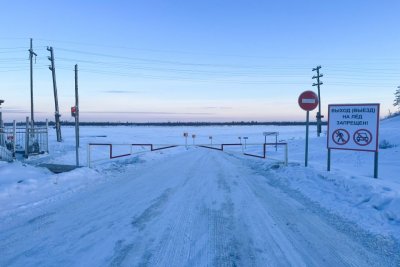 Открытие ледовых переправ через реки Вилюй и Алдан планируется с 1 декабря / ЯСИА   