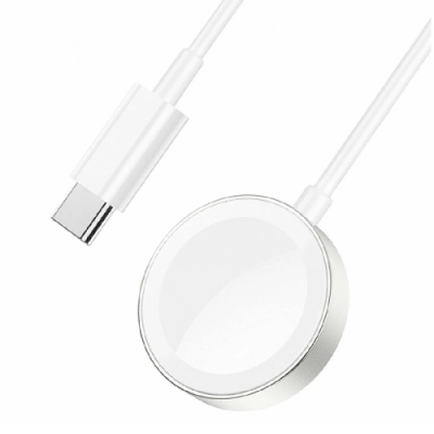 Беспроводное зарядное устройство Apple Watch 8/9 MagSafe Charger USB-C белый 1m (MTOH3AM/A) / Apple Watch | Электроника | V4.Ru: Маркетплейс