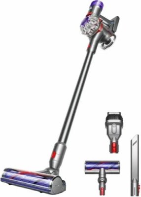 Вертикальный пылесос Dyson V8 (SV25) 2022 silver/nickel (серебро/никель) 3 насадки / Dyson | Электроника | V4.Ru: Маркетплейс