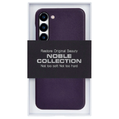 Пластиковая накладка KZDOO NOBLE COLLECTION для Samsung Galaxy S23 Plus под кожу фиолетовая / S 23 Plus | Электроника | V4.Ru: Маркетплейс