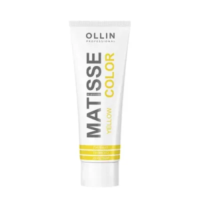 OLLIN PROFESSIONAL Пигмент прямого действия, желтый / Yellow MATISSE COLOR 100 мл / Краски | Товары для красоты | V4.Ru: Маркетплейс