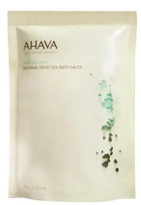 AHAVA Соль натуральная для ванны / Deadsea Salt 250 г / Соли для ванн | Товары для красоты | V4.Ru: Маркетплейс