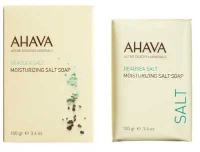 AHAVA Мыло на основе соли мертвого моря / Deadsea Salt 100 г / Мыла | Товары для красоты | V4.Ru: Маркетплейс