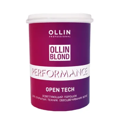 OLLIN PROFESSIONAL Порошок осветляющий для открытых техник обесцвечивания / BLOND PERFORMANCE Open Tech 500 гр / Порошки | Товары для красоты | V4.Ru: Маркетплейс