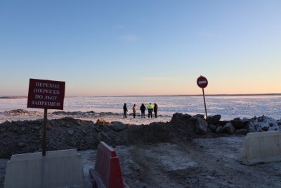 Ледовую переправу Хатассы — Павловск планируют открыть в конце ноября / ЯСИА   