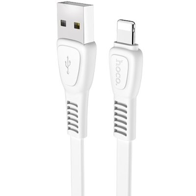 Кабель USB Hoco X40 Noah Lightning Fast Charge 2.4A (белый) / Кабели | Электроника | V4.Ru: Маркетплейс